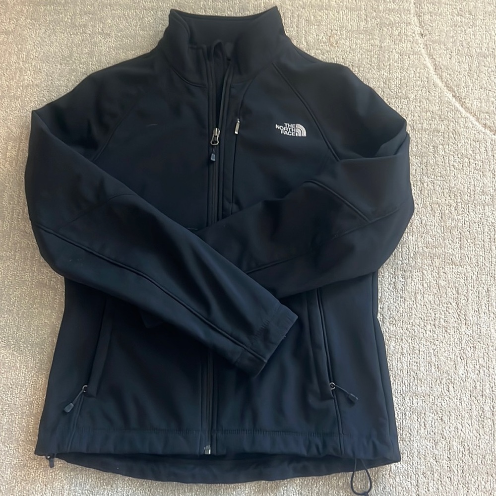 North Face light Wright fleece lined fall jacket